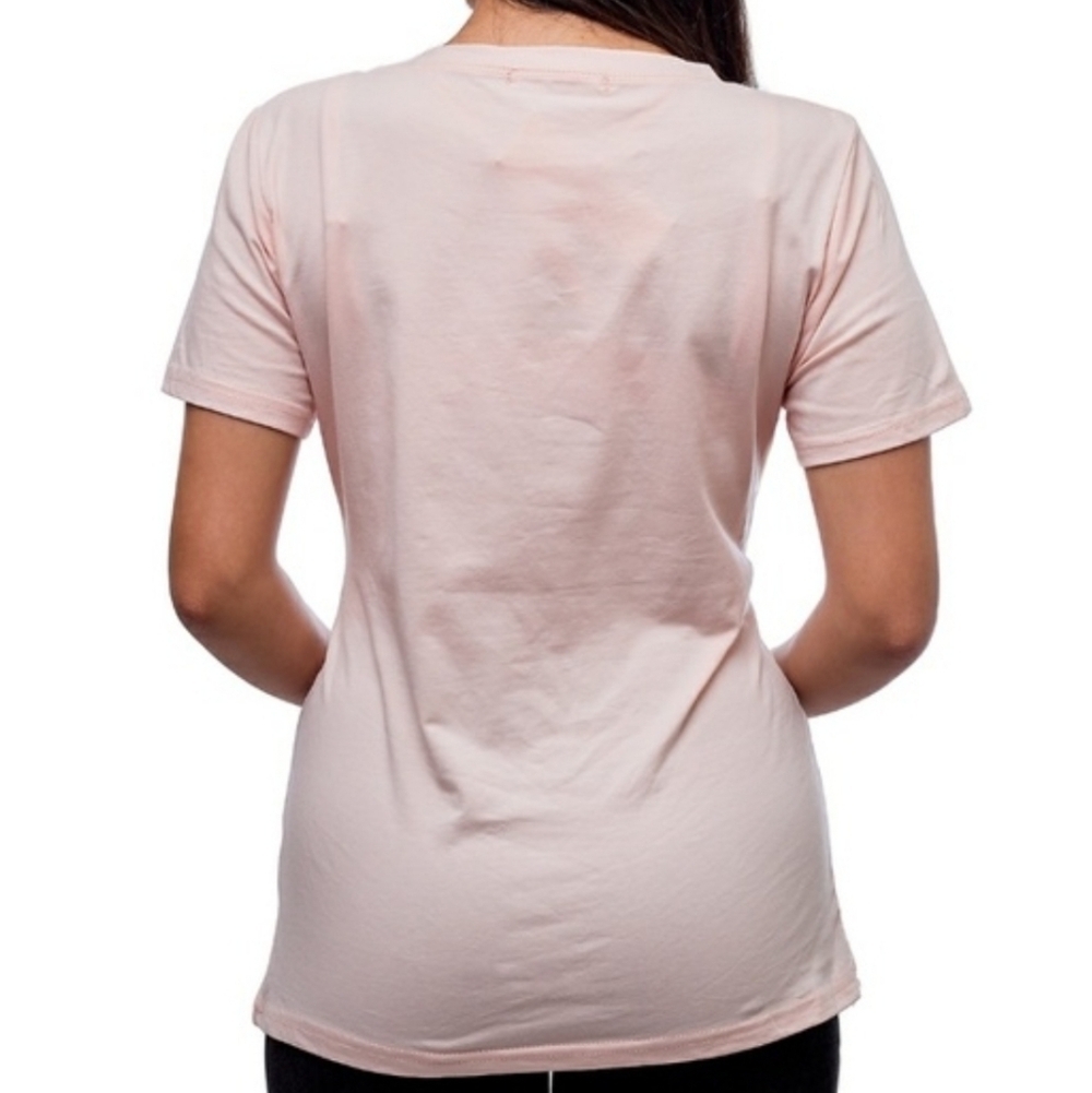 Embellished Hummingbird Short Sleeve Tee - Light Pink - Picture 2 of 2